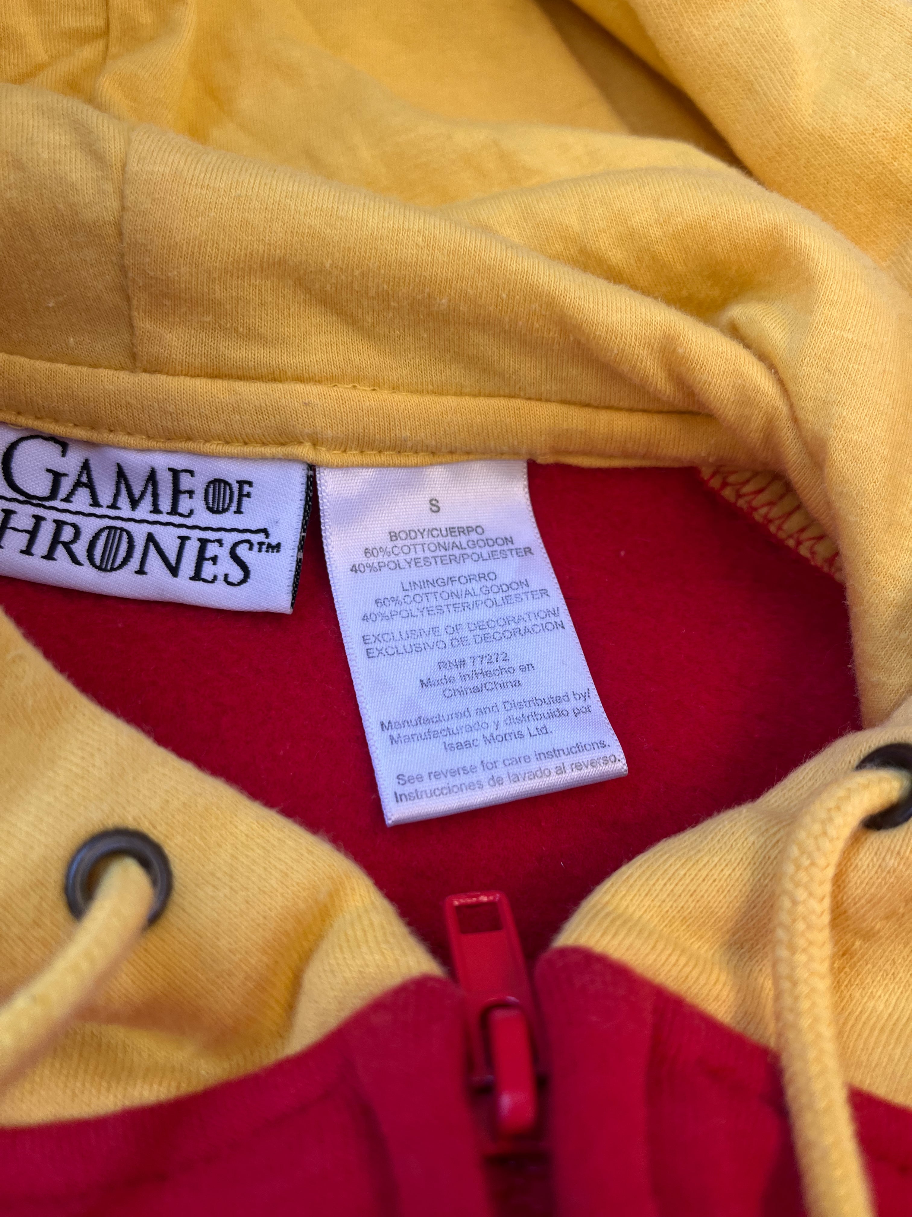 POLERON - SUDADERA CON CAPUCHA - GAME OF THRONES